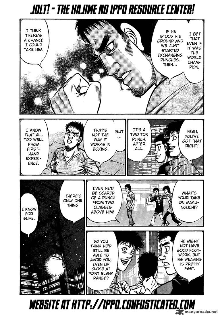 Hajime no Ippo: Fighting Spirit, Chapter 916 image 13